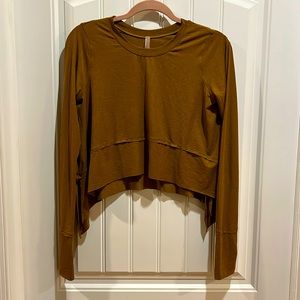Free People Movement Tempo Long Sleeve Tee never worn